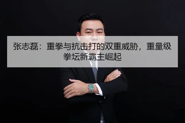 张志磊：重拳与抗击打的双重威胁，重量级拳坛新霸主崛起